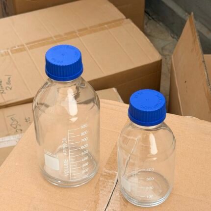 Laboratory Reagent Glass Bottle with Screw Cap