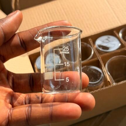 25ml glass beaker