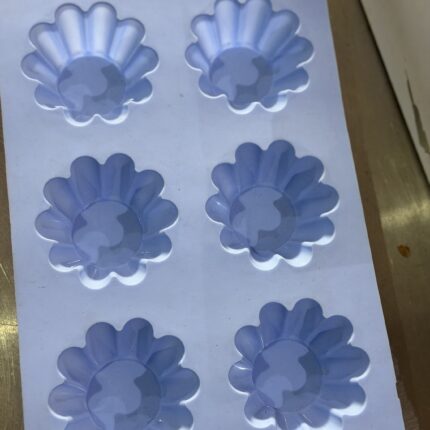 6 cavity silicone mold